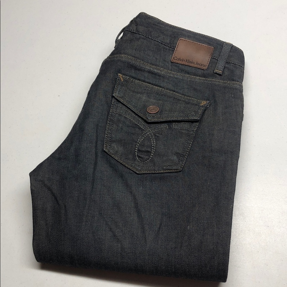 PREMIUM CALVIN KLEIN LEAN BOOT JEANS 2/26x34 ⭐️